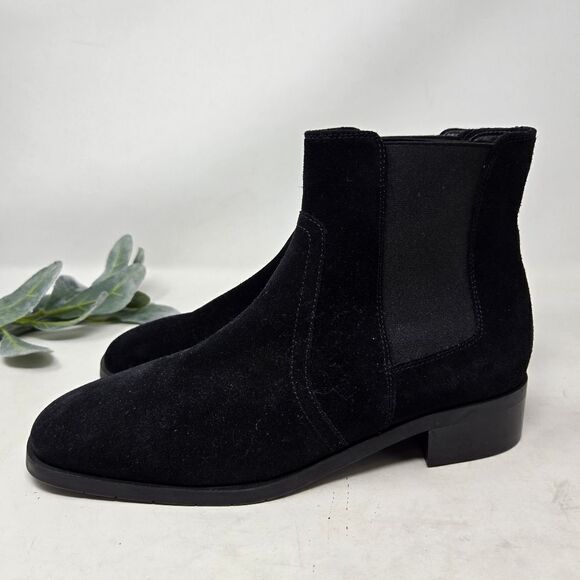 AQUATALIA Tamera Suede Slip On Classic Chelsea Boots 8.5 - Picture 5 of 14